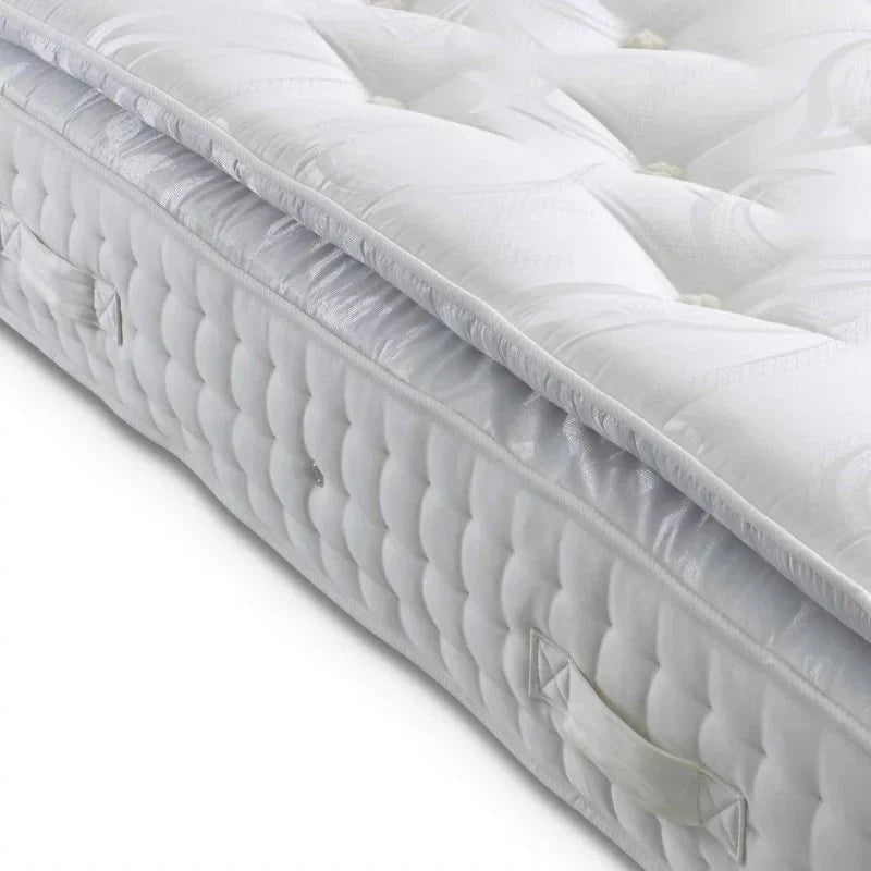 W & S 2000 Pocket Sprung Pillow Top Divan Bed Set - Divan Factory Outlet