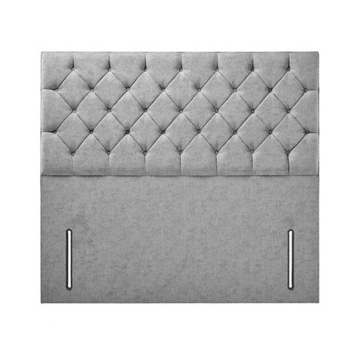 W & S Pearl Floor Standing 54 inches Tall Upholstered Headboard - Divan Factory Outlet