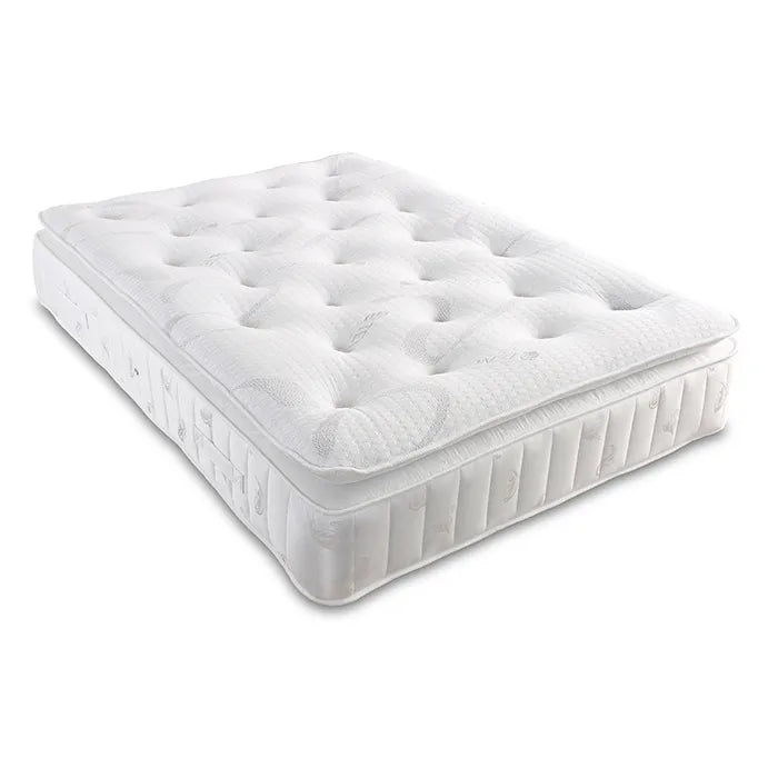 Walker & Slater 1000 Pocket Sprung Memory Pillow Top Divan Bed Set - Divan Factory Outlet