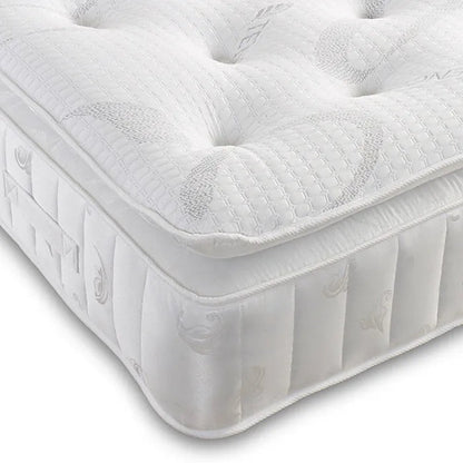 Walker & Slater 1000 Pocket Sprung Memory Pillow Top Divan Bed Set - Divan Factory Outlet