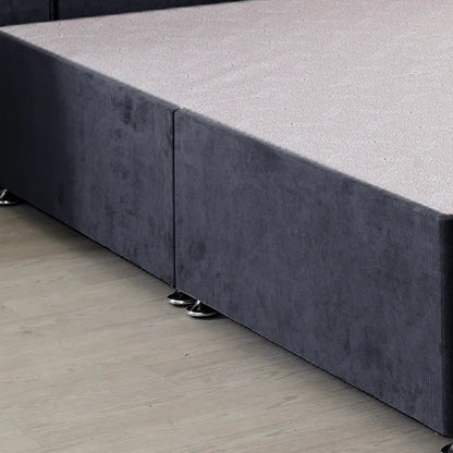 Westminster Buckingham Divan Bed Base Only With Floor Standing 54 inches High Headboard and Footboard - Divan Factory Outlet