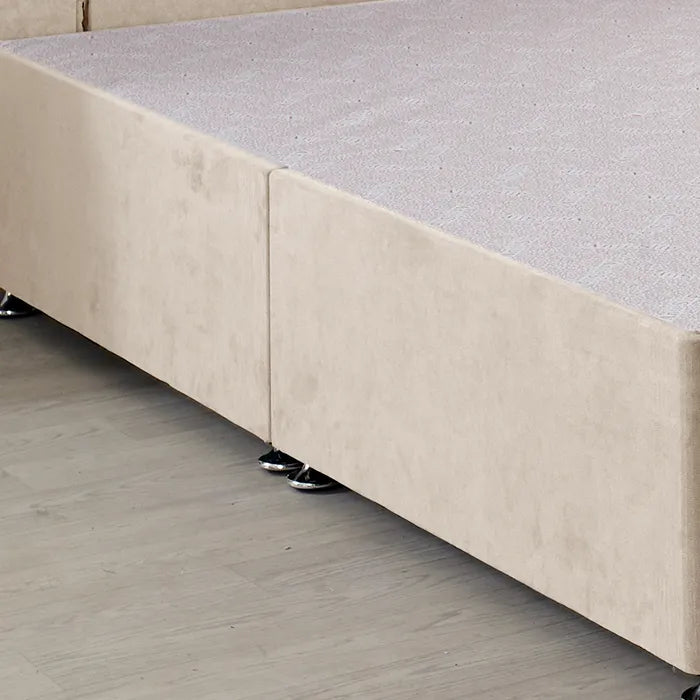 Westminster Buckingham Divan Bed Base Only With Floor Standing 54 inches High Headboard and Footboard - Divan Factory Outlet