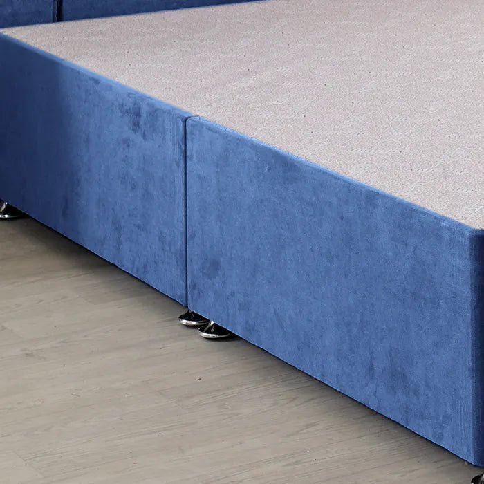 Westminster Buckingham Divan Bed Base Only With Floor Standing 54 inches High Headboard and Footboard - Divan Factory Outlet