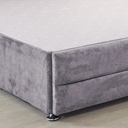 Westminster London Divan Bed Base Only With 26 inches High Headboard and Footboard - Divan Factory Outlet