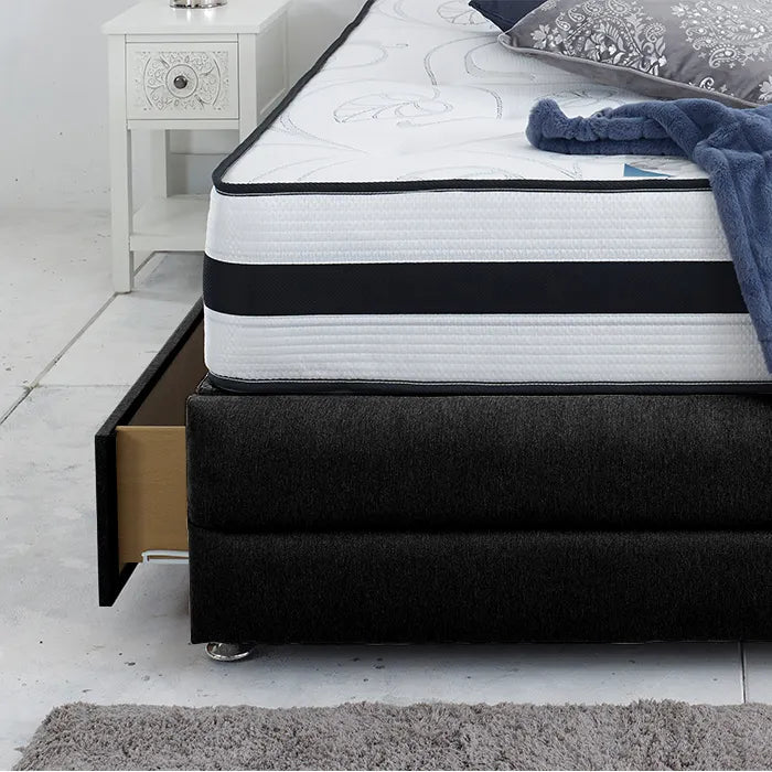 Westminster London Divan Bed Set With 26 inches High Headboard and Footboard - Divan Factory Outlet