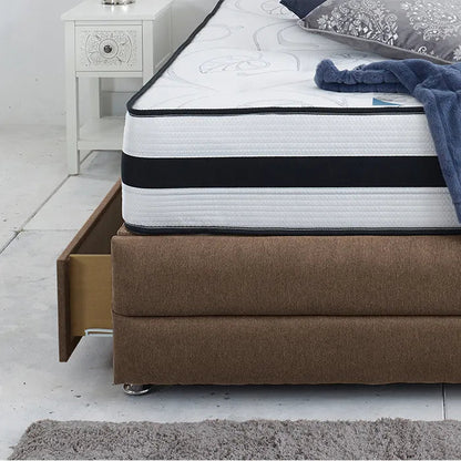 Westminster London Divan Bed Set With 26 inches High Headboard and Footboard - Divan Factory Outlet