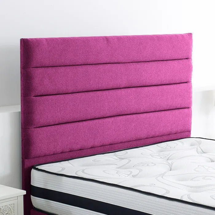 Westminster London Divan Bed Set With 26 inches High Headboard and Footboard - Divan Factory Outlet