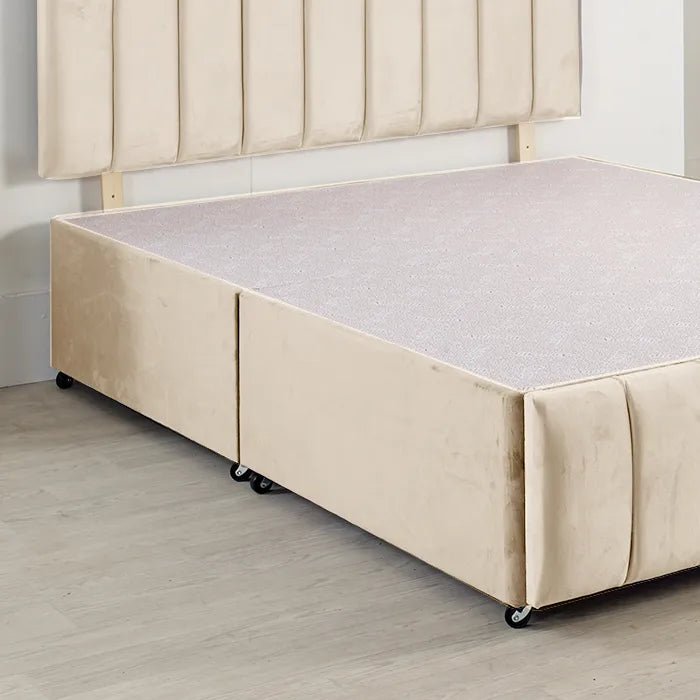 Westminster Victoria Divan Bed Base Only With 26 inches High Headboard and Footboard - Divan Factory Outlet