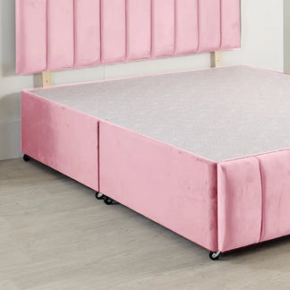 Westminster Victoria Divan Bed Base Only With 26 inches High Headboard and Footboard - Divan Factory Outlet