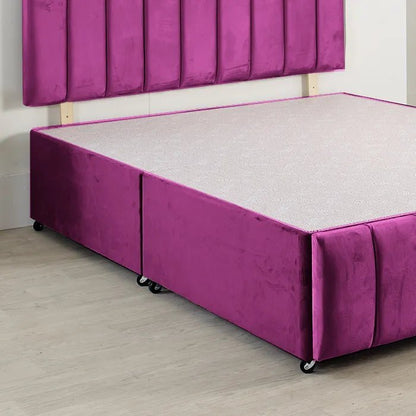 Westminster Victoria Divan Bed Base Only With 26 inches High Headboard and Footboard - Divan Factory Outlet