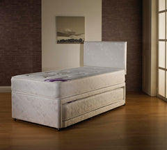 Dream Vendor Guest Bed Set With Mattresses (3 In 1) With Free Headboard - Divan Factory Outlet