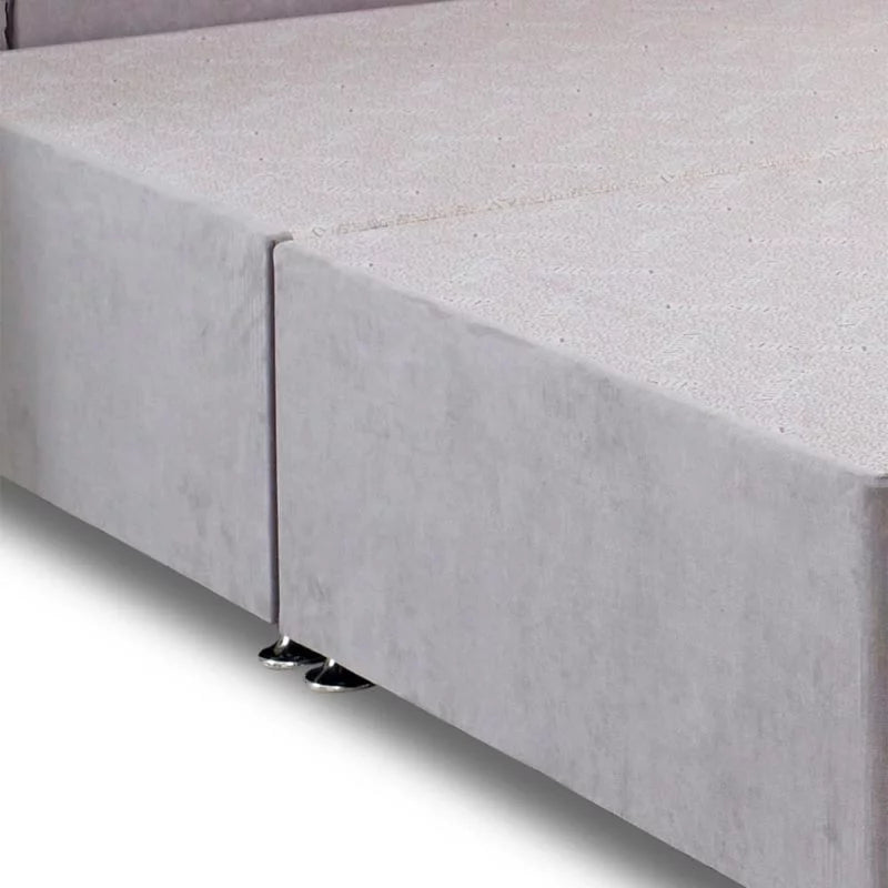 5ft King Size Classic Divan Bed Base Only Non Storage With 54