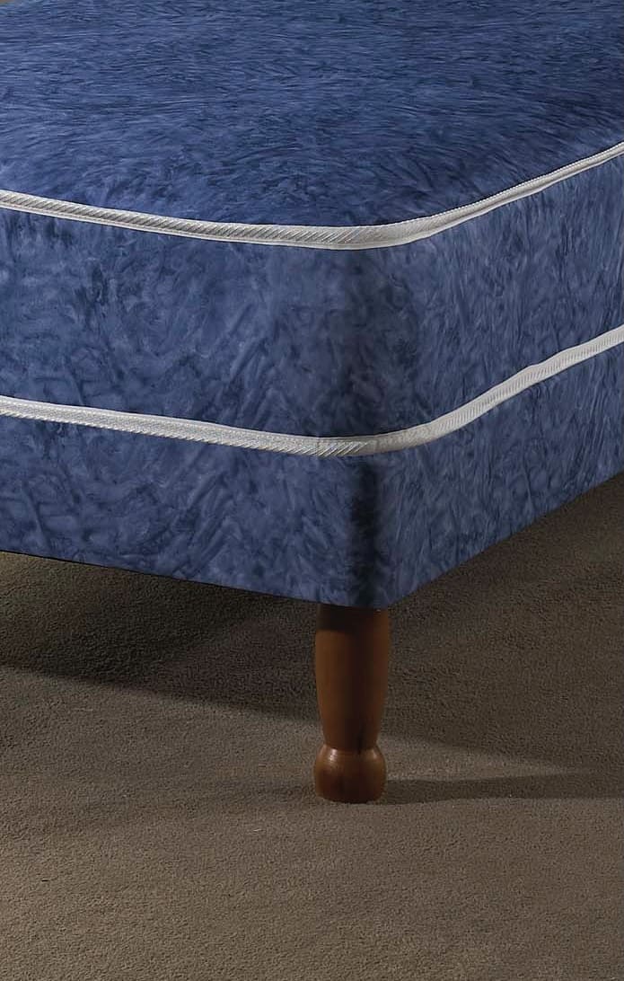 Contract Divan Bed Base Only On Wooden Waterproof Legs - Divan Factory Outlet