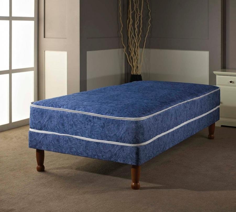 Contract Divan Bed Base Only On Wooden Waterproof Legs - Divan Factory Outlet