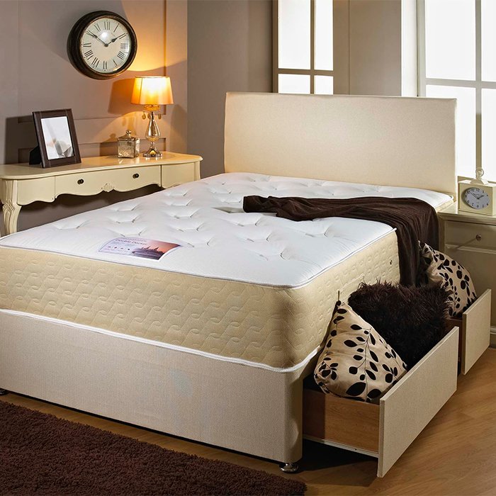 Dream Vendor Double Decker Dual Spring Divan Bed Set - Divan Factory Outlet