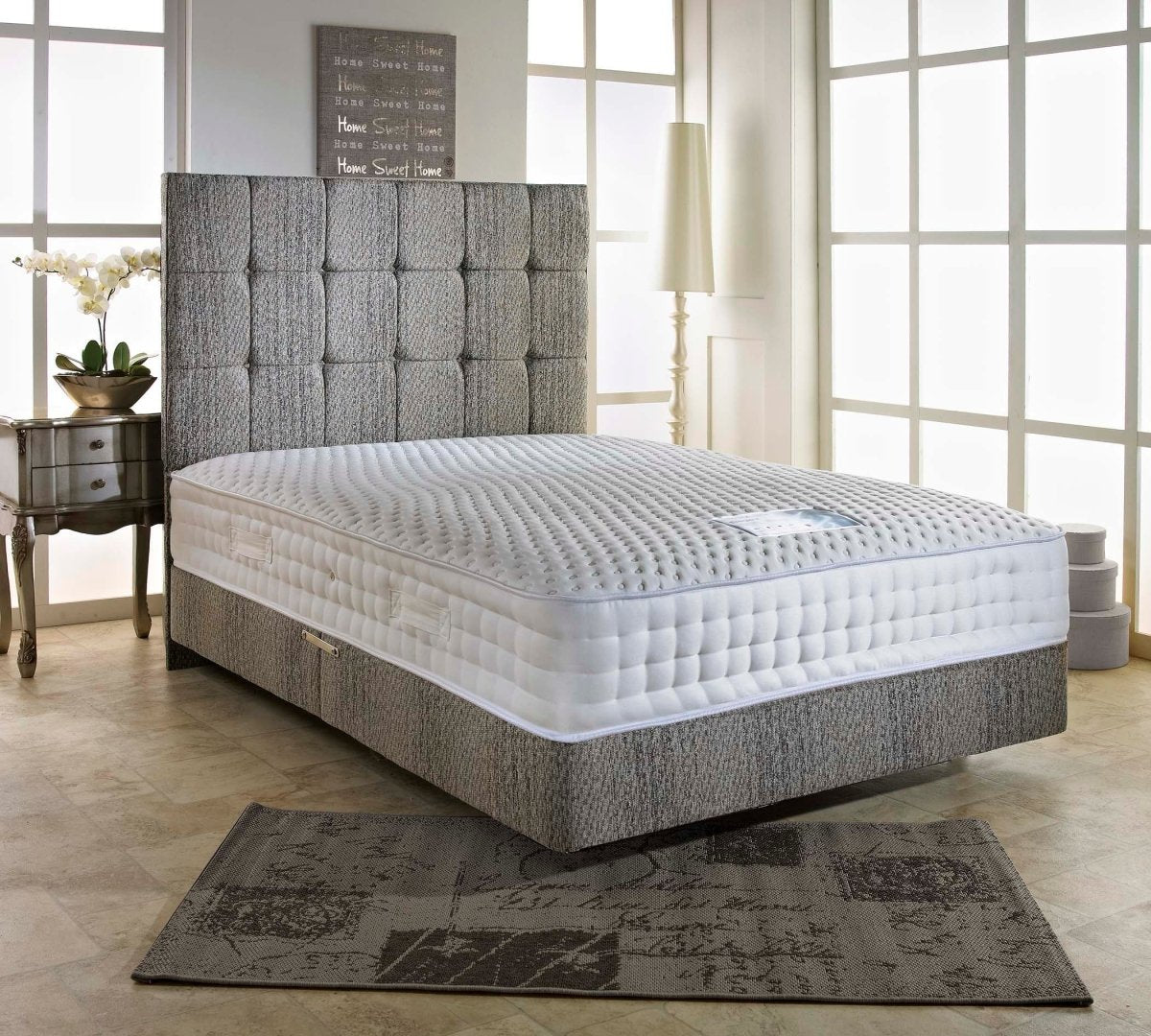 Dream Vendor Elegant 3000 Pocket Sprung Memory Mattress - Divan Factory Outlet