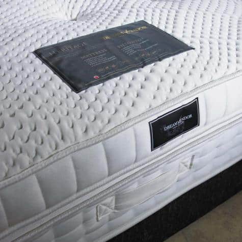Dream Vendor Heritage 3000 Pocket Sprung Pillow Top Latex Mattress - Divan Factory Outlet