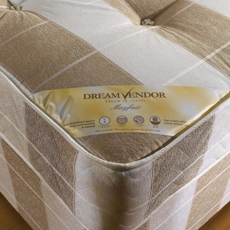 Dream Vendor Mayfair Orthopaedic Sprung Divan Bed Set - Divan Factory Outlet
