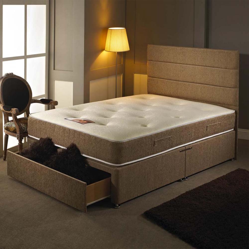 Dream Vendor Sovereign 1000 Pocket Sprung Memory Mattress - Divan Factory Outlet