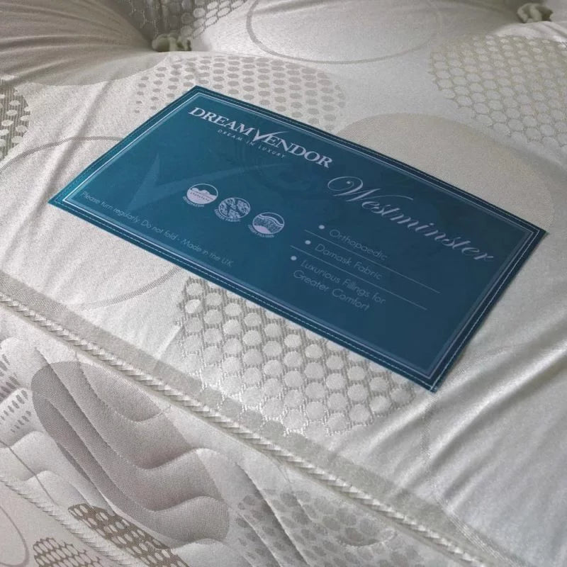 Dream Vendor Westminster Orthopaedic Sprung Mattress - Divan Factory Outlet