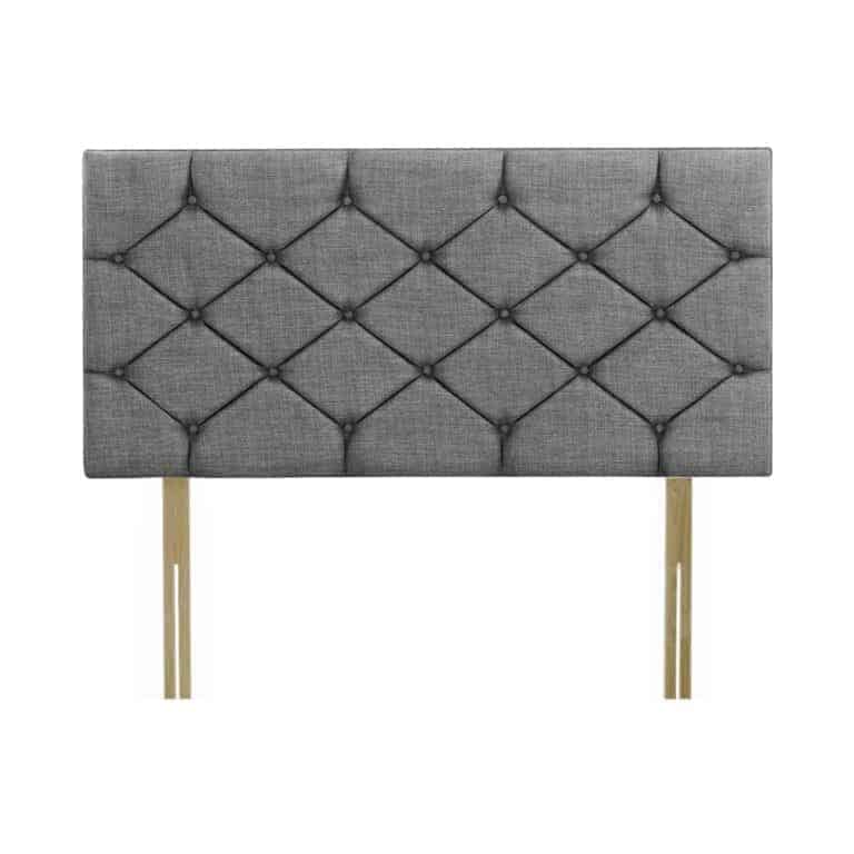 W & S Moscow 26 inches Tall Upholstered Headboard - Divan Factory Outlet