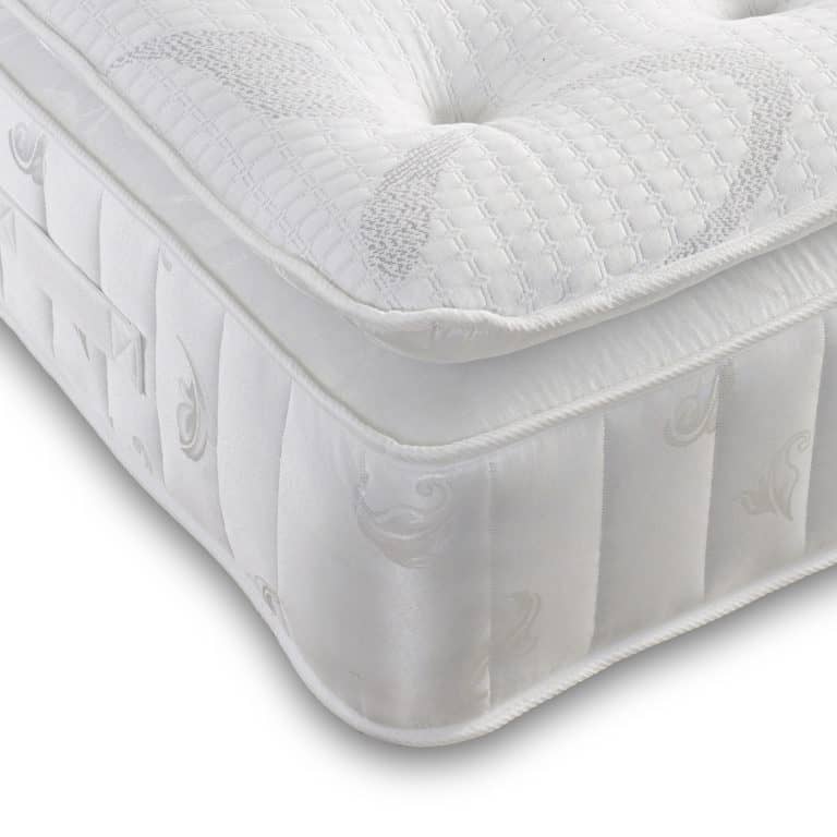 Walker & Slater 1000 Pocket Sprung Pillow Top Memory Mattress - Divan Factory Outlet