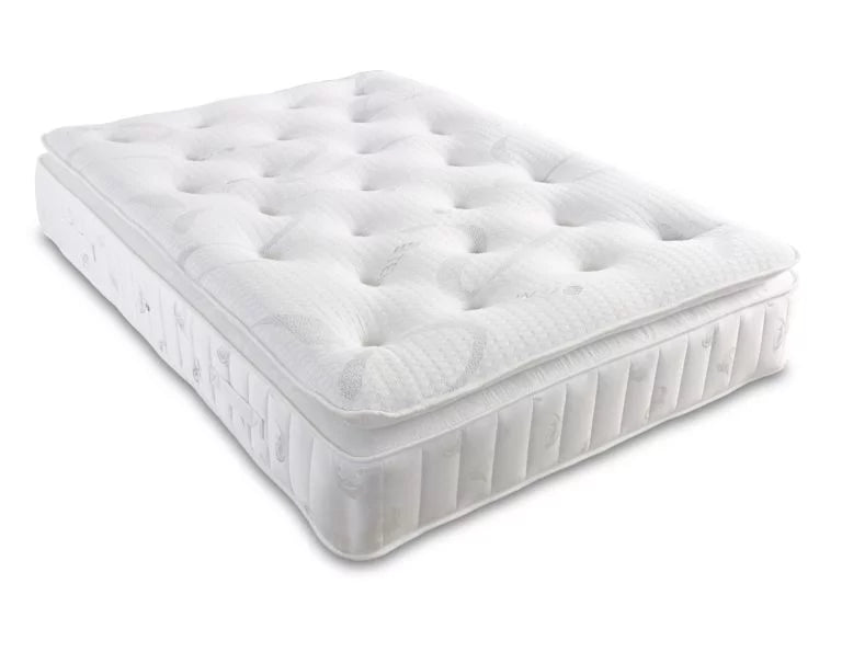 Walker & Slater 1000 Pocket Sprung Pillow Top Memory Mattress - Divan Factory Outlet