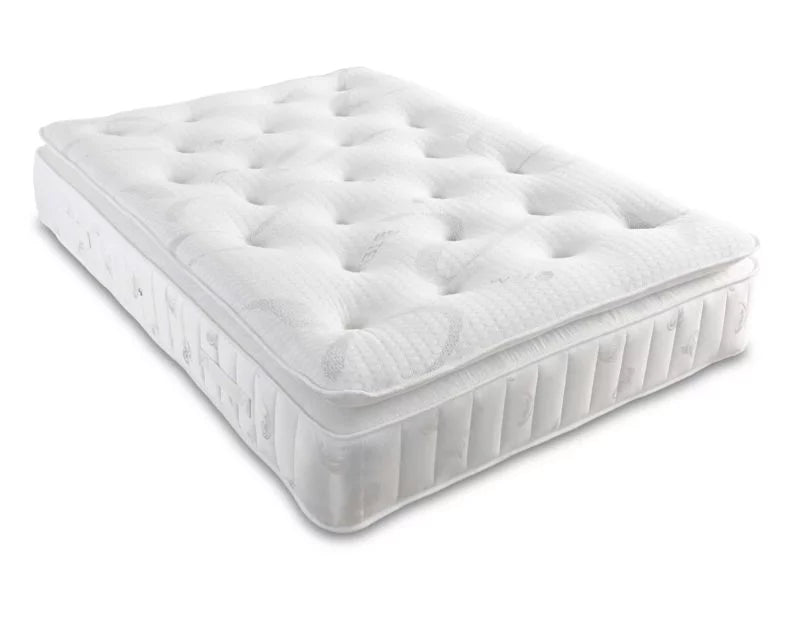 Walker & Slater 1000 Pocket Sprung Pillow Top Reflex Mattress - Divan Factory Outlet
