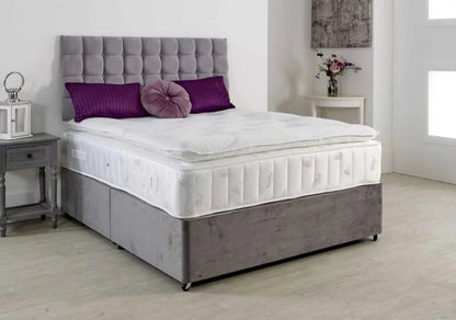 Walker & Slater 1000 Pocket Sprung Pillow Top Reflex Mattress - Divan Factory Outlet