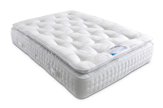 Walker & Slater 2000 Pocket Sprung Pillow Top Memory Mattress - Divan Factory Outlet