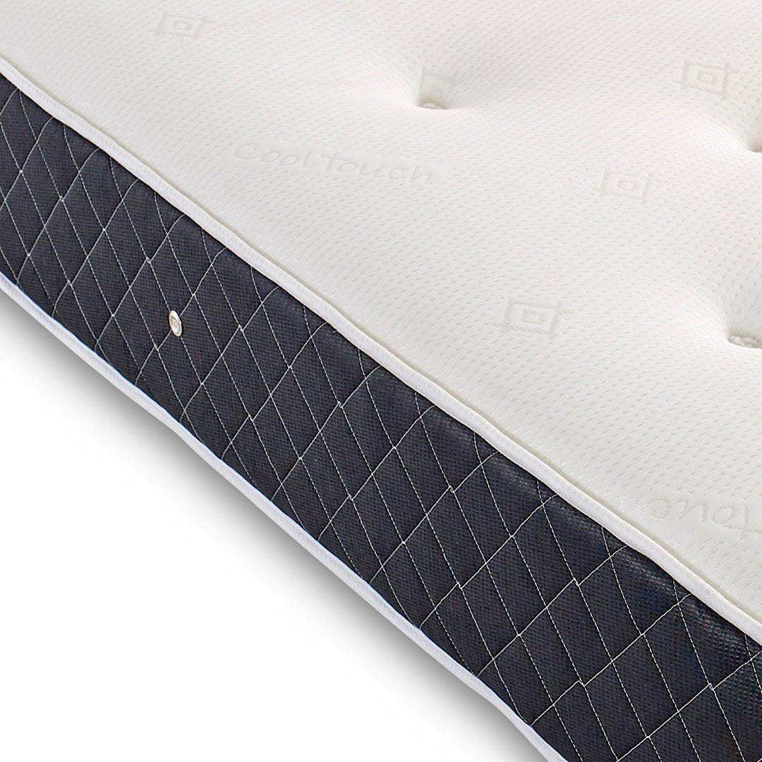 Walker & Slater Open Coil (Dual Season) Divan Bed Set With Headboard - Divan Factory Outlet